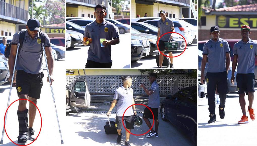 El plantel del Real España partió este viernes rumbo a La Ceiba para afrontar su partido de la sexta jornada del Torneo Clausura 2024 y sorprendió la presencia de Luis ‘Buba’ López en muletas.