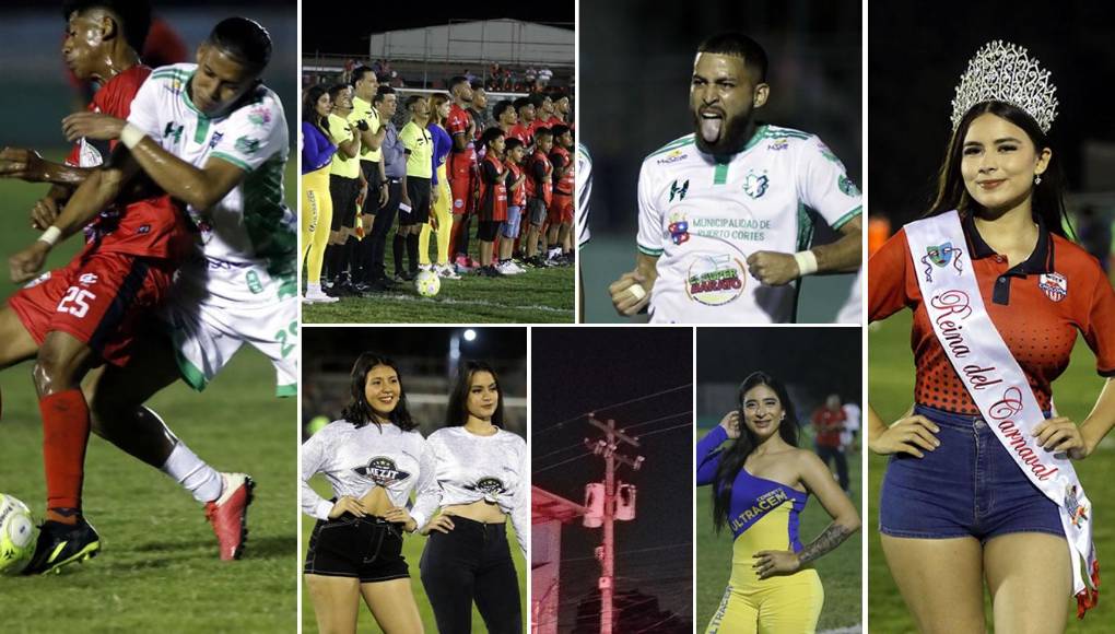 La actividad de la Liga de Ascenso empezó este viernes 16 de febrero, pero con el partido CD Choloma-Platense suspendido por falta de energía eléctrica en el estadio Rubén Deras, que fue engalanado por bellas chicas.