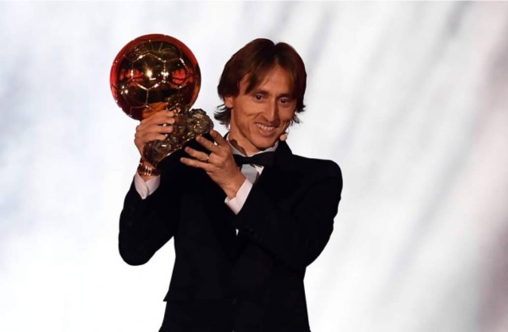 Modric se convirtió en el primer futbolista croata en ganar el Balón de Oro.