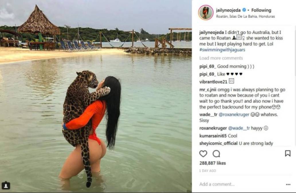 A finales de febrero de este año la influencer Jailyne Ojeda Ochoa, también conocida como la 'Kardashian' mexicana disfruto de las delicias de la Islas.