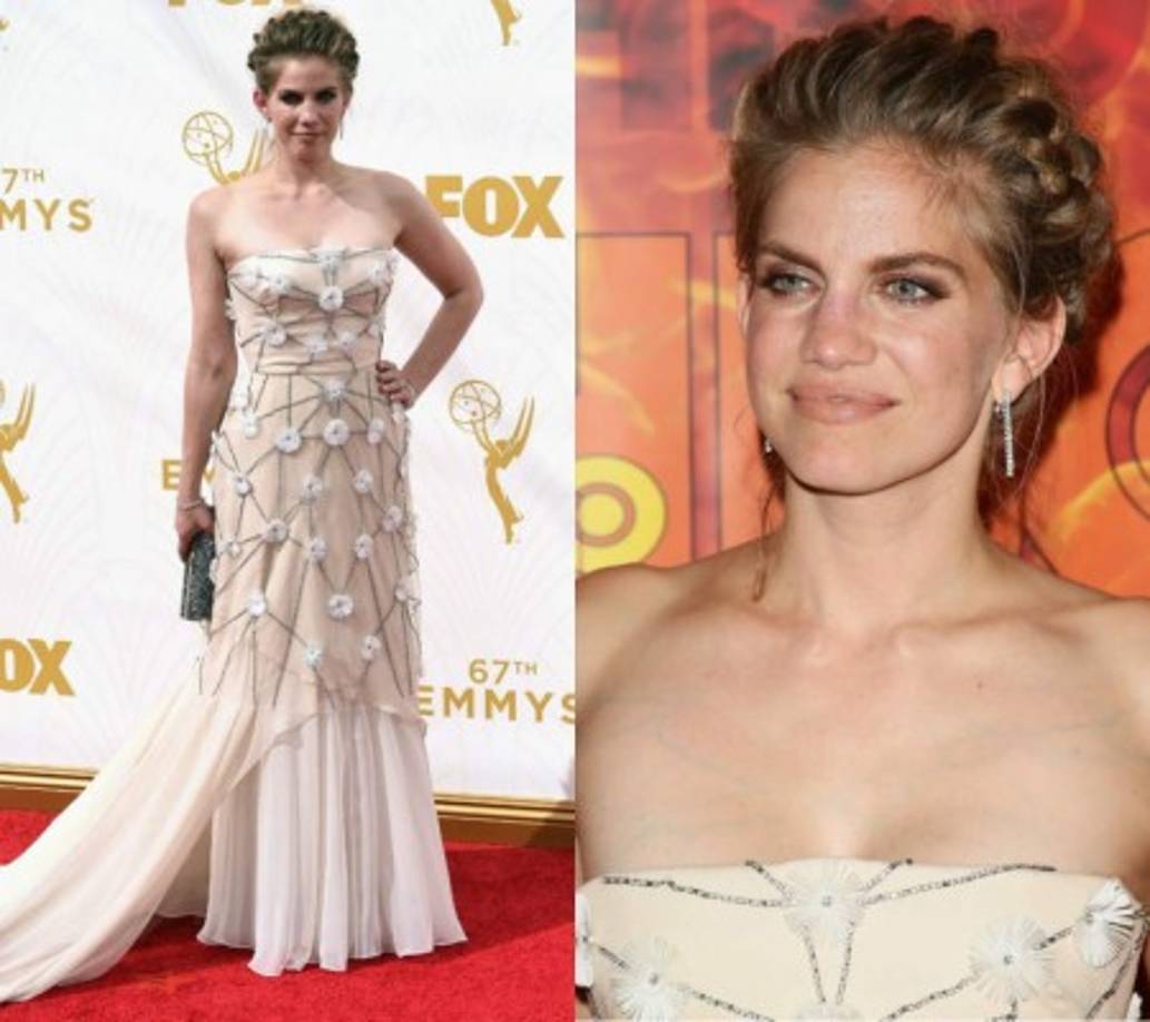 Anna estaba nominada por la serie 'Veep' en la categoría de mejor actriz de reparto en comedia, sin embargo, la ganadora fue Allison Janney.