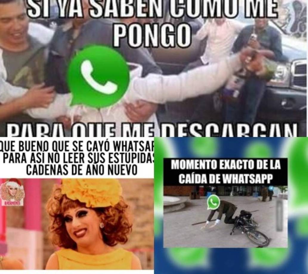 Llegó el último día del año y, como regalo de despedida, Whatsapp, el servicio de mensajería instantánea para dispositivo móvil más usado en el mundo, sufrió una caída a escala mundial que varios usuarios en redes sociales no dudaron en reportar. Los memes no se han hecho esperar.