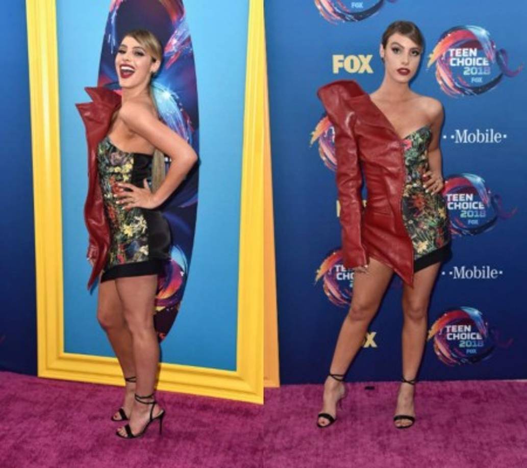 Lele Pons tenía a todos los ojos en ella y decidió usar un vestido que recuerda al personaje Dos Caras de Batman.