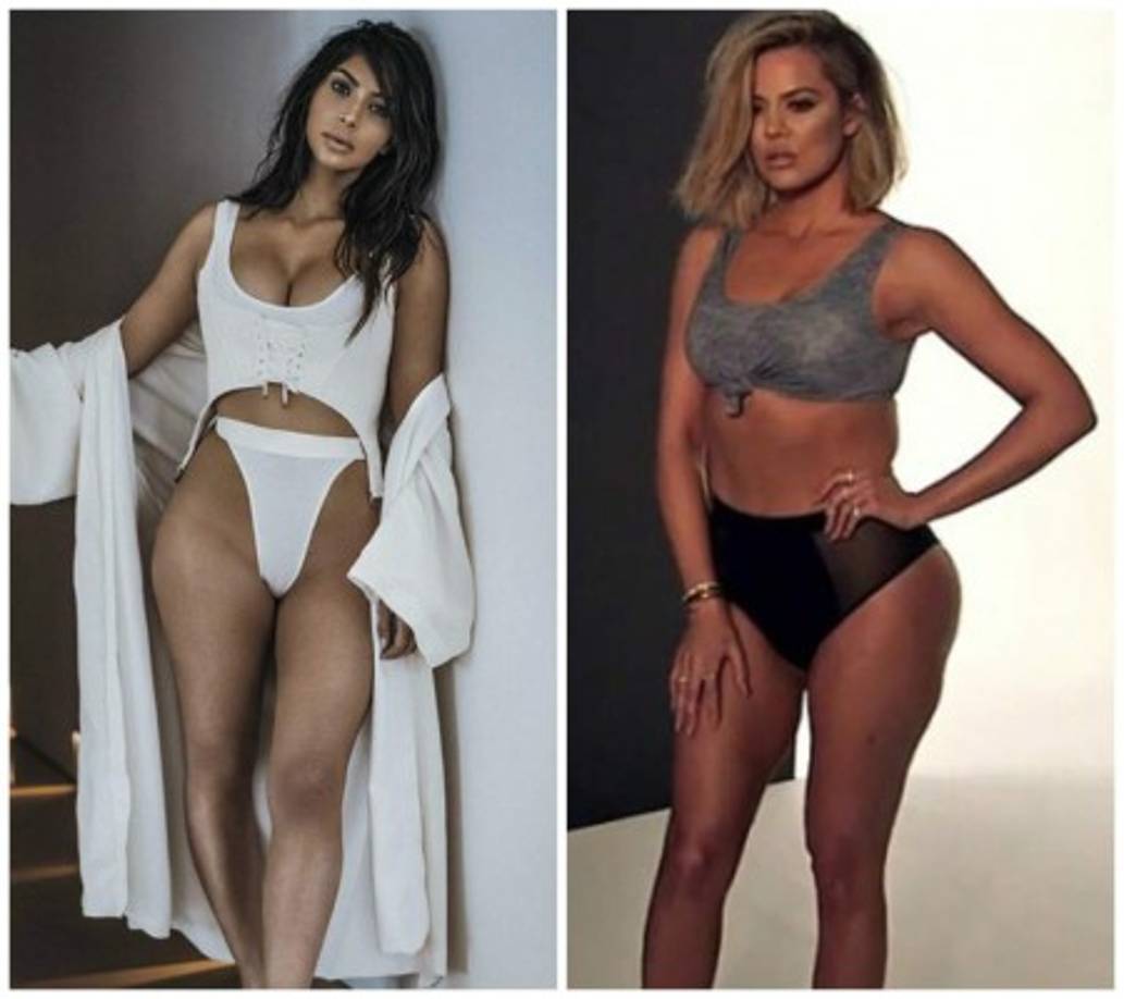 ¡A Kim y Khloé ya no les queda cualquier falda!