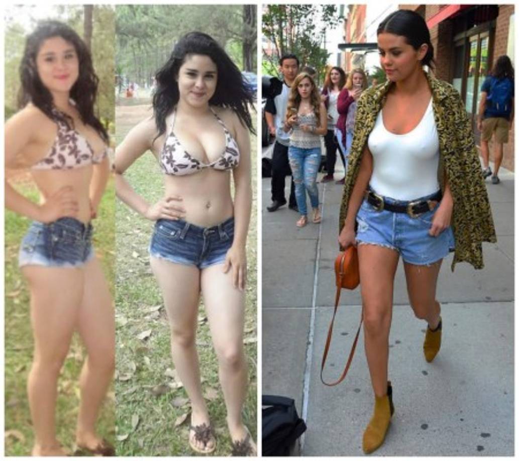 Un estilo atrevido de Onice Flores y Selena Gómez.