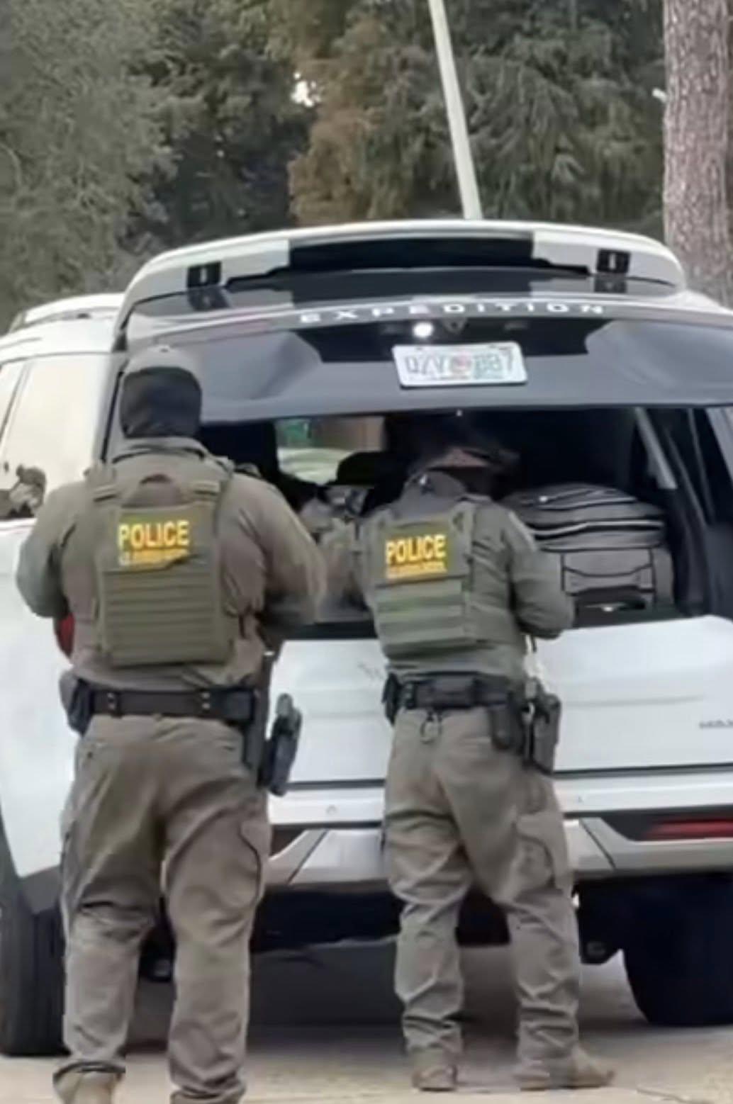 Hondureños acorralados por la Patrulla Fronteriza en Luisiana mientras almorzaban