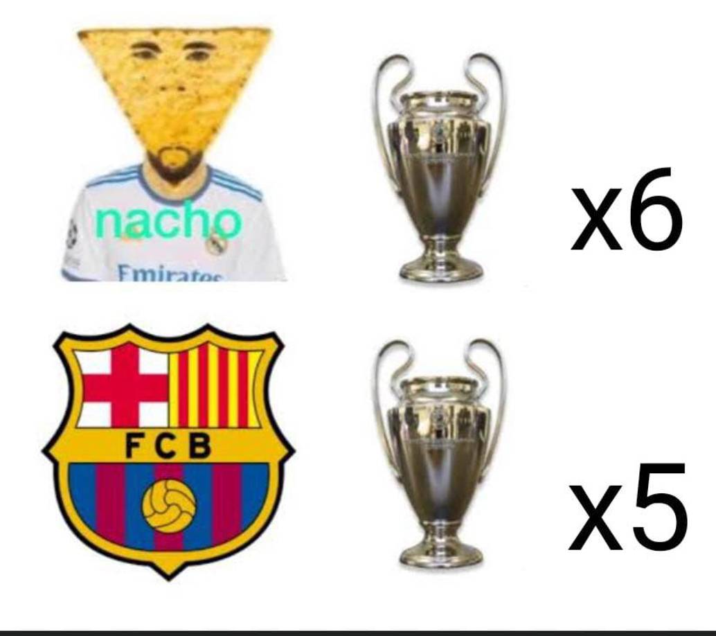 Hacen pedazos al Barcelona: los memes que dejó la final Dortmund-Real Madrid