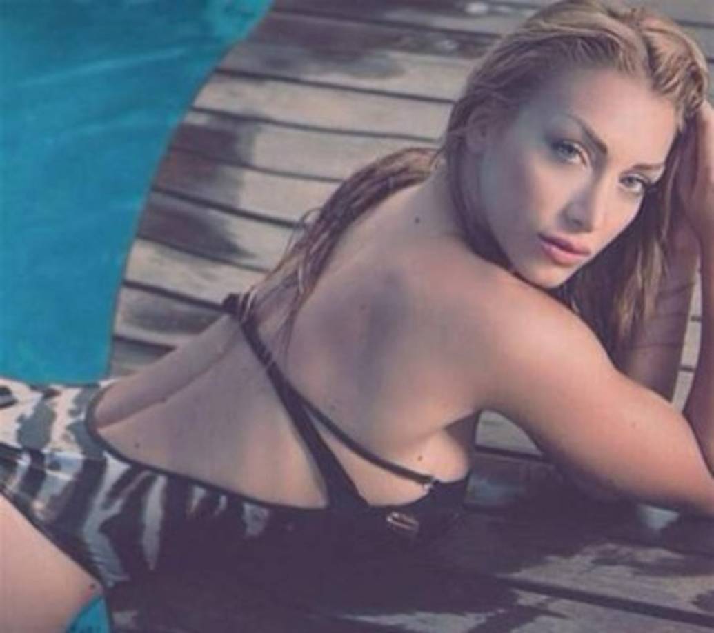 Elisa de Panicis compartió con el crack luso Cristiano Ronaldo.