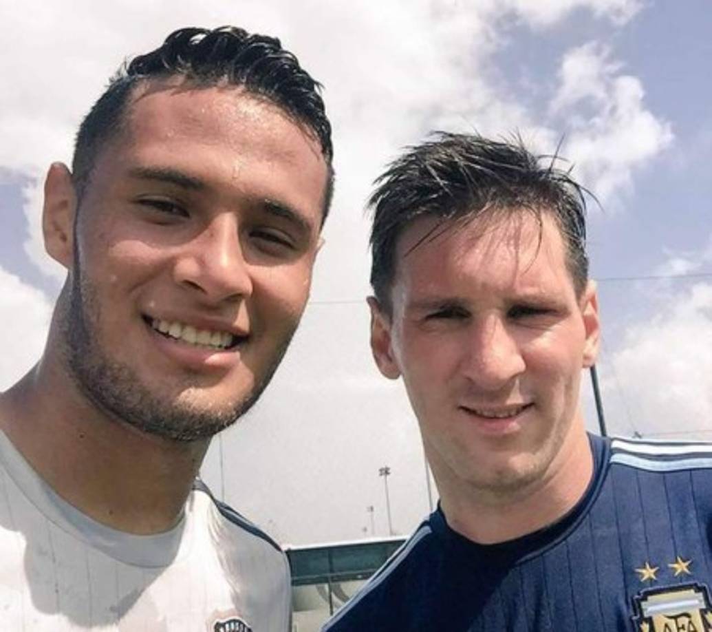Alexander López durante su etapa en el Houston Dynamo compartió con el crack argentino Lionel Messi.