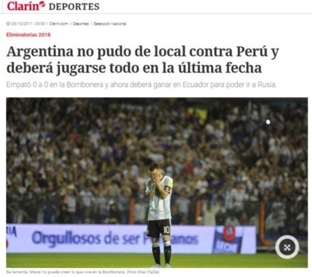 Diario Clarín.