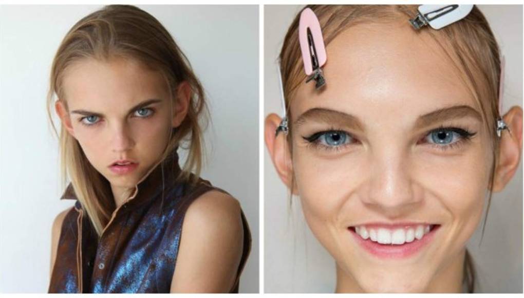 Molly Bair, la modelo de belleza extraña