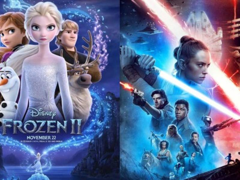 'Frozen 2' se estrena el 21 de noviembre y 'Star Wars: Episodio IX' llega a la pantalla grande el 19 de diciembre.