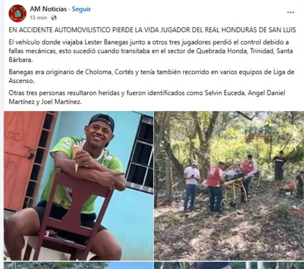 De acuerdo con informes preliminares, el vehículo en el que se desplazaban sufrió un desperfecto mecánico en los frenos, lo que provocó que el conductor perdiera el control del automóvil y se produjera el fatal accidente.