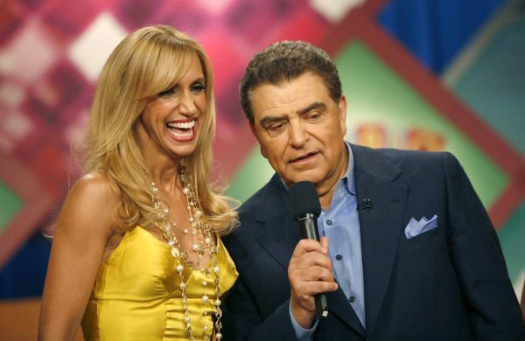 Don Francisco con Lily Estefan.