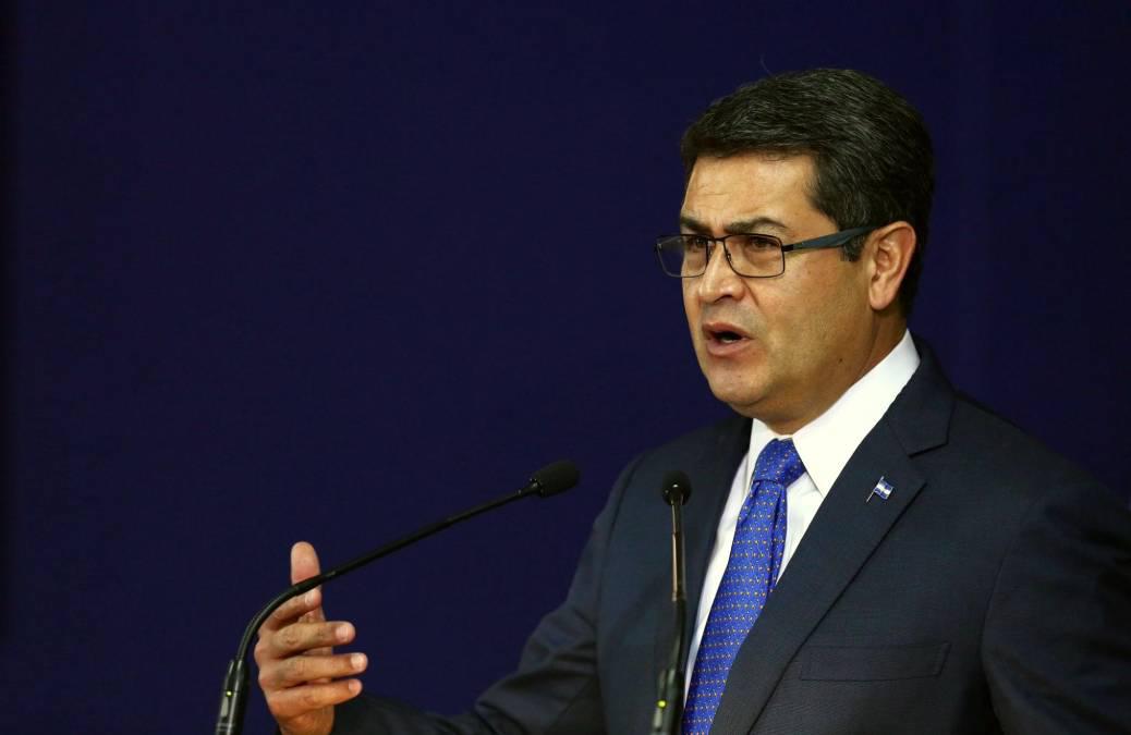 Juan Orlando Hernández sorprende con petición al presidente Nasry Asfura