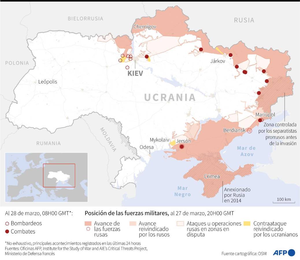 Abramovich y negociadores ucranianos sufrieron “envenenamiento” tras reunión en Kiev