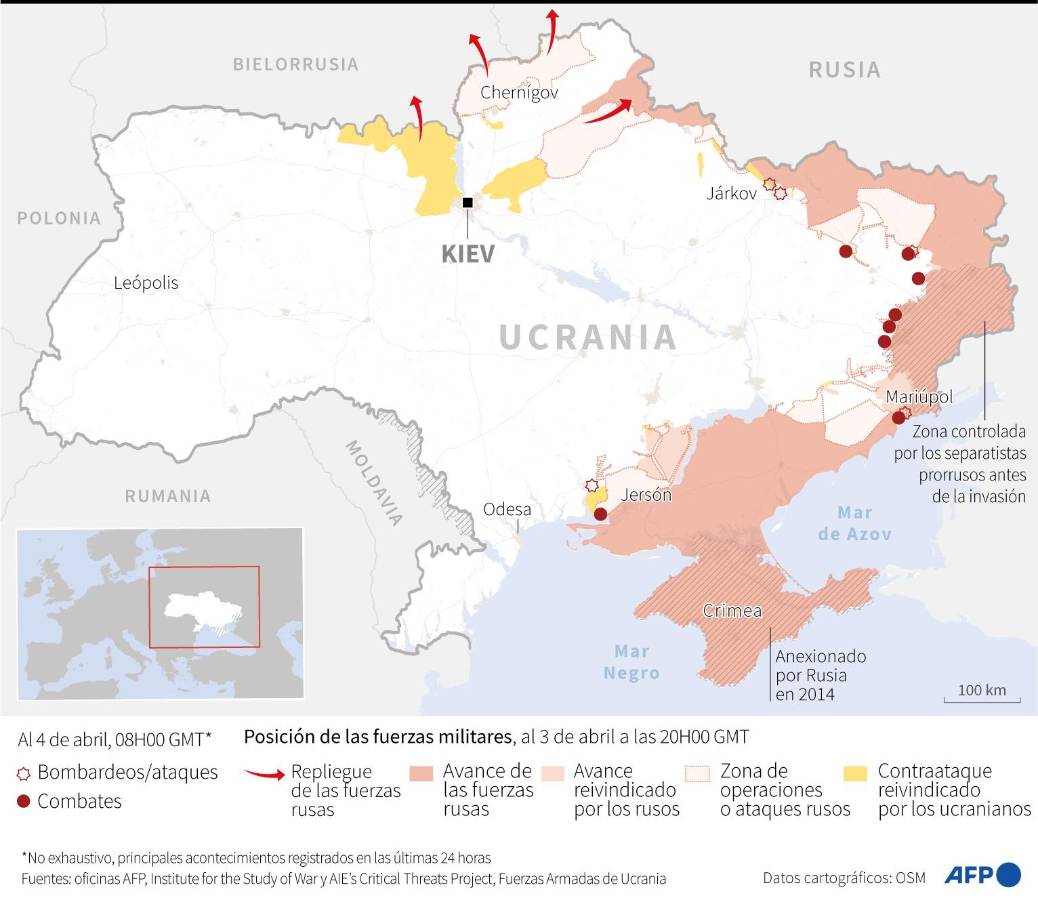 El alcalde de Kiev pide a los habitantes que huyeron que no regresen todavía