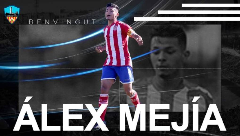 Hondureño Alex Mejía es fichado por el Lleida Esportiu de la Segunda División B de España