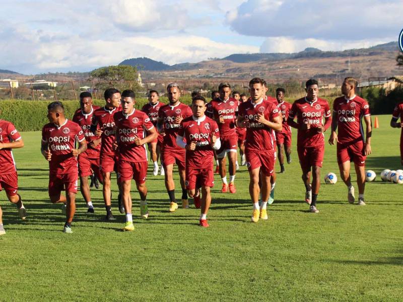 El Motagua comenzó sus trabajos de pretemporada.