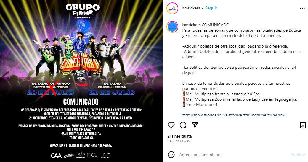 BM Tickets ha aclarado algnas dudas de los internautas.