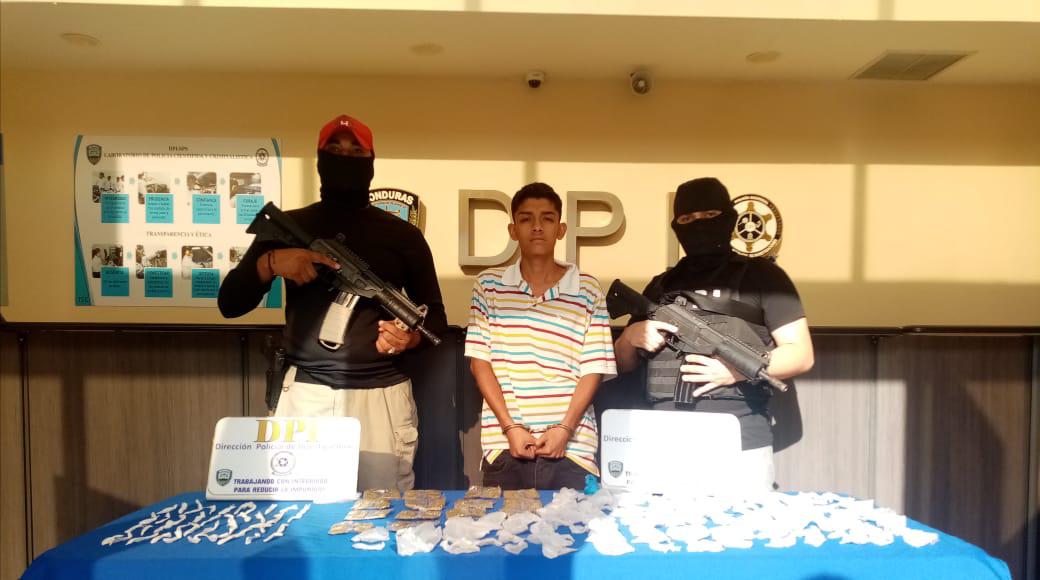 Capturan a supuesto Traka de la MS-13 en San Pedro Sula