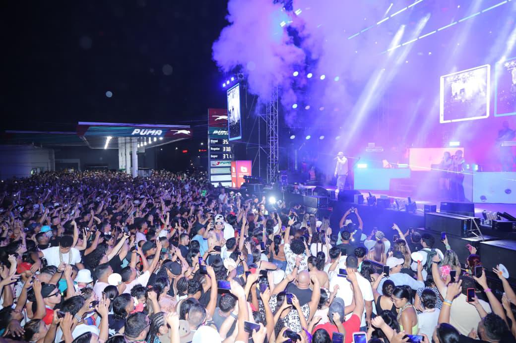 La Ceiba vivió la noche carnavalesca más inolvidable