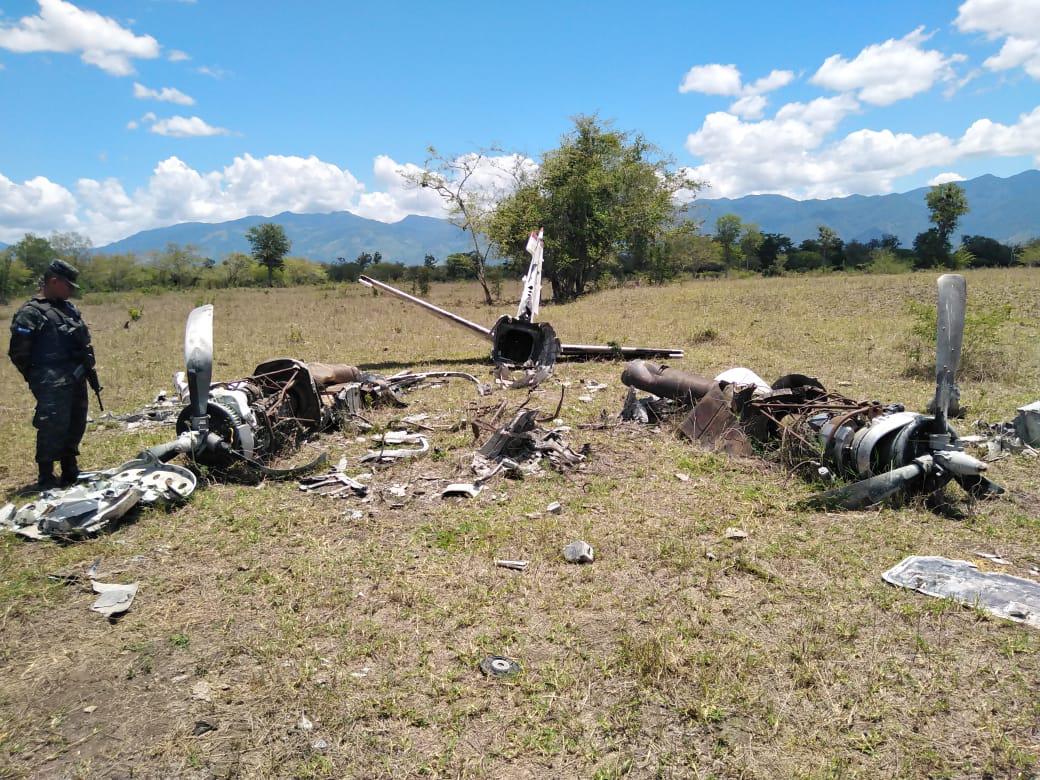 Honduras destruye dos pistas clandestinas usadas para narcotráfico en Olancho