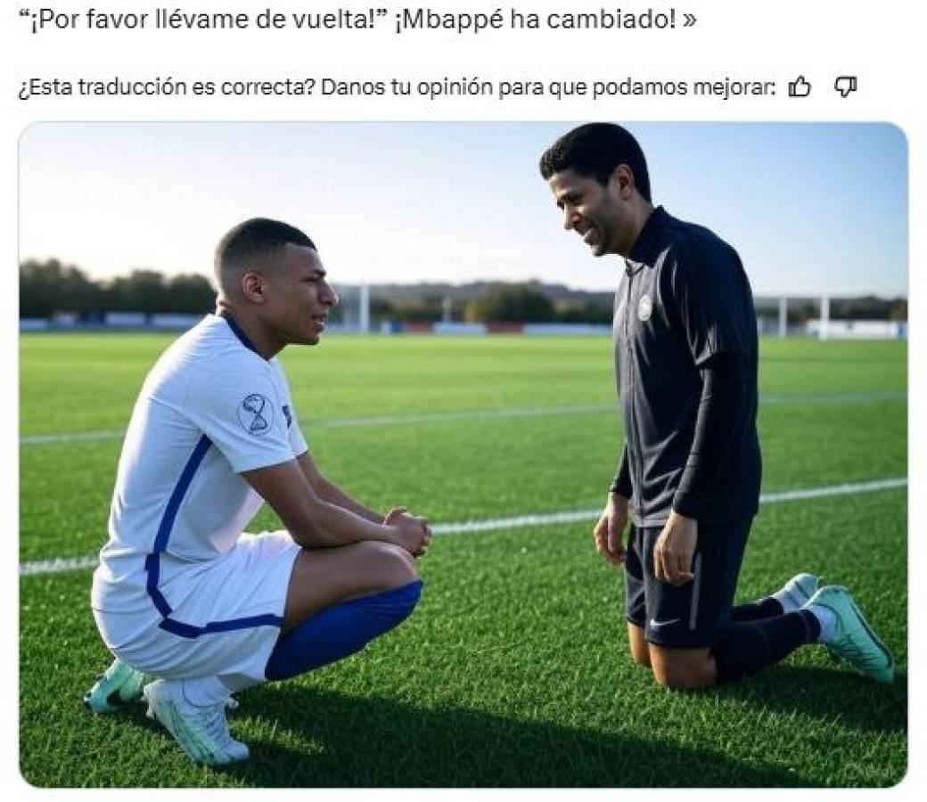Memes humillan a Mbappé: burlas tras pase del PSG a la gran final de Champions