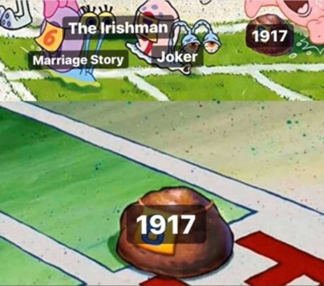 La noche estuvo llena de sorpresas, como la victoria de la cinta '1917' de Sam Mendes como mejor película. Esta ni siquiera ha llegado a los cines.