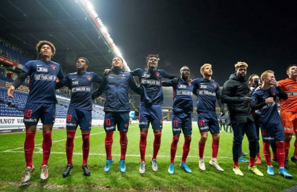 Superliga (Dinamarca) - El FC Midtjylland sería el campeón al ser el líder con 62 puntos, le saca 12 de diferencia al segundo, Copenhague.
