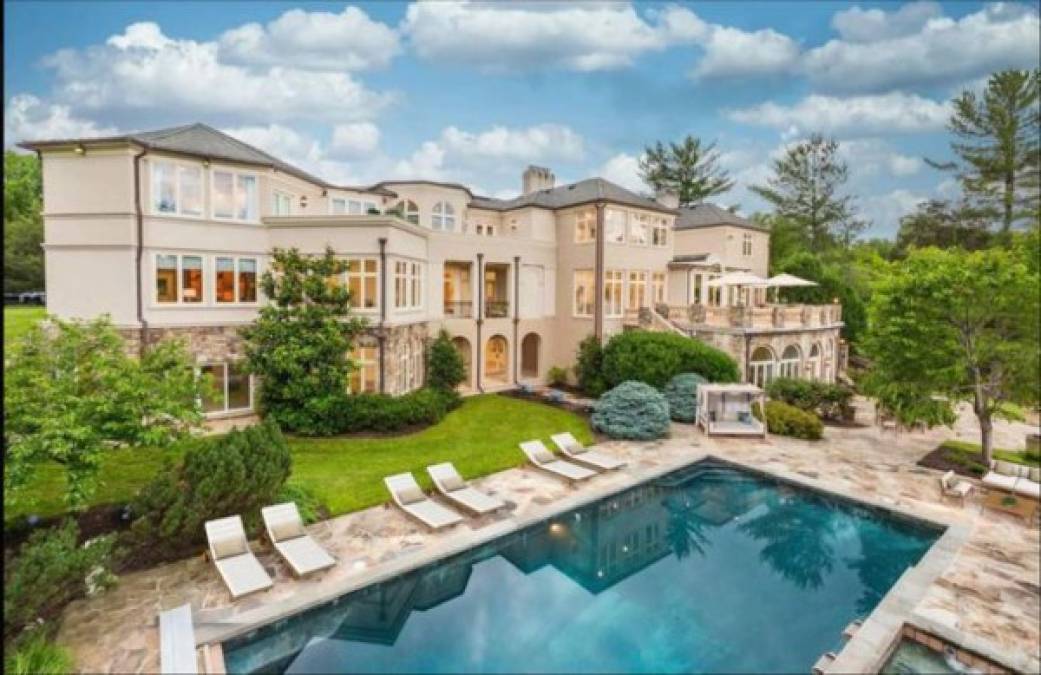 La antigua mansión de Mike Tyson en Maryland está a la venta después de que su ex esposa Mónica Turner pusiera a la venta la enorme propiedad. Foto TTR/Sotheby's International Realty.