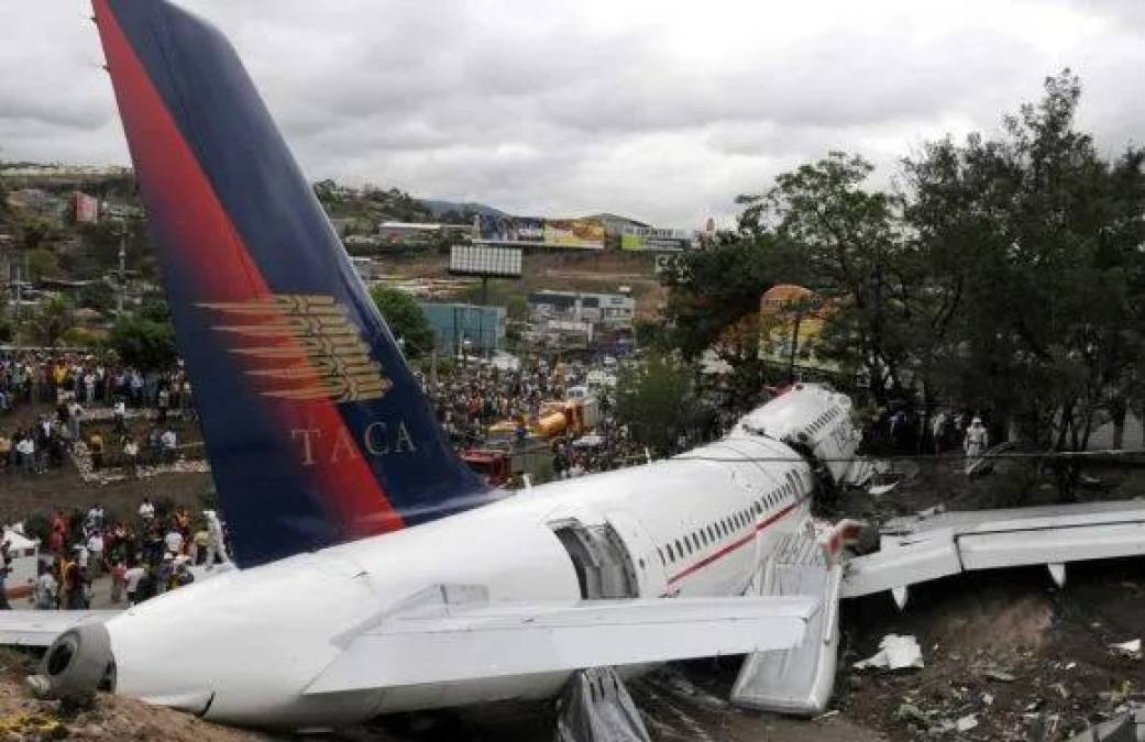 Imágenes: se cumplen 15 años del accidente aéreo del vuelo 390 de Taca en Toncontín