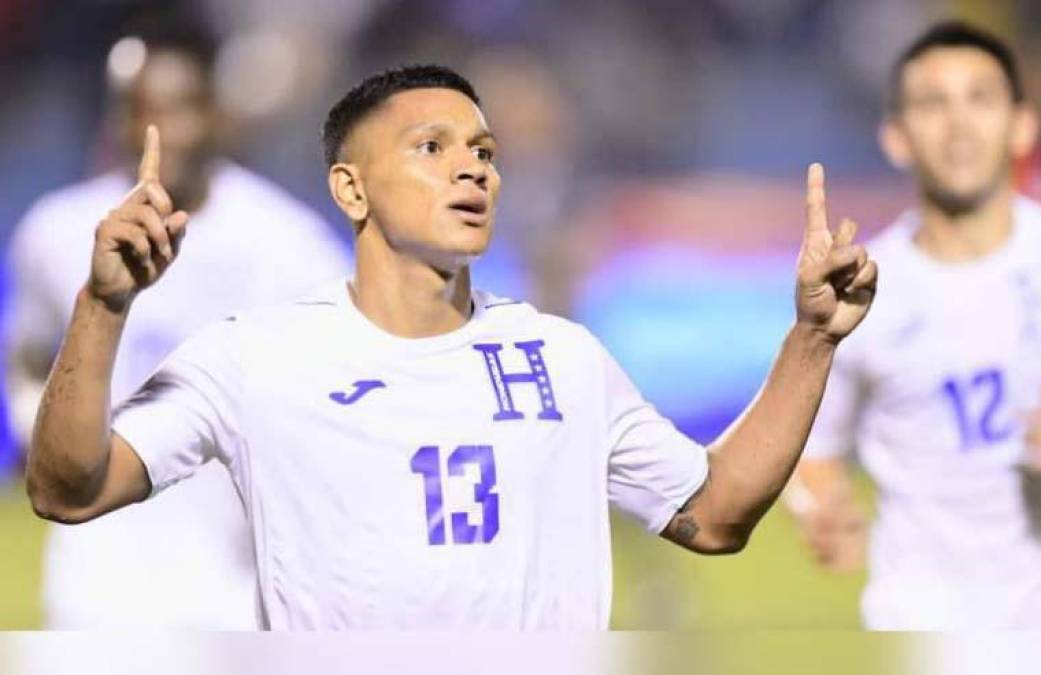 Bryan Moya: Formará parte del ataque de Honduras para el choque contra Jamaica.