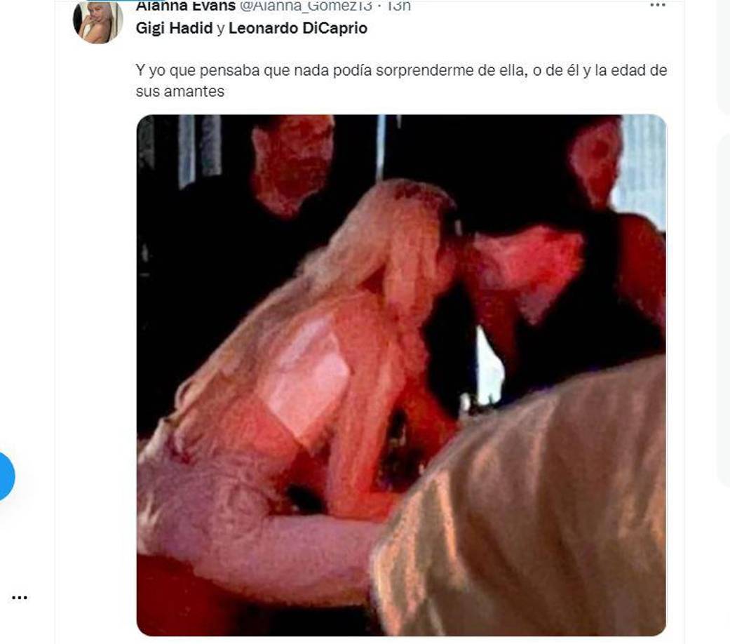 DiCaprio y Gigi -que llevaba un crop top blanco que dejaba ver su tonificado vientre, junto con unos vaqueros holgados- se podían ver inclinados muy juntos mientras intentaban charlar en medio del ruido.