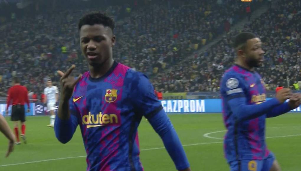 El nuevo 10: El golazo de Ansu Fati en el Dinamo de Kiev - Barcelona