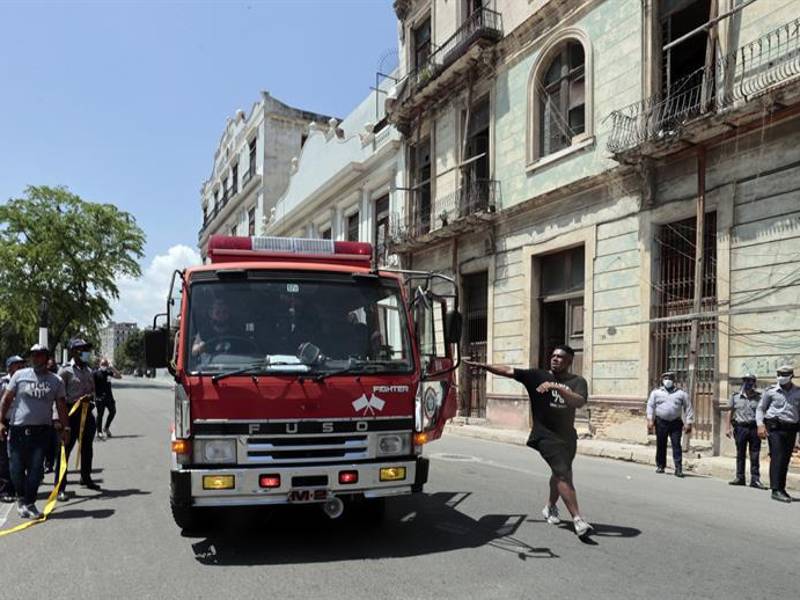 La tesis más probable es que la explosión se debiese a un escape de gas.