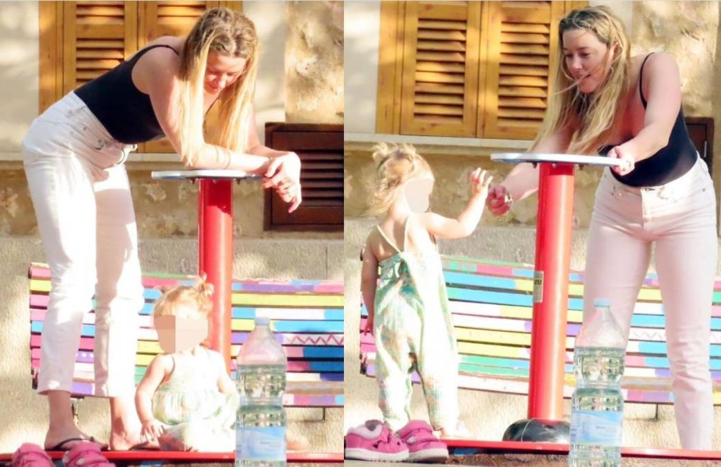 FOTOS: Así es la nueva vida de Amber Heard y su hija Oonagh en España