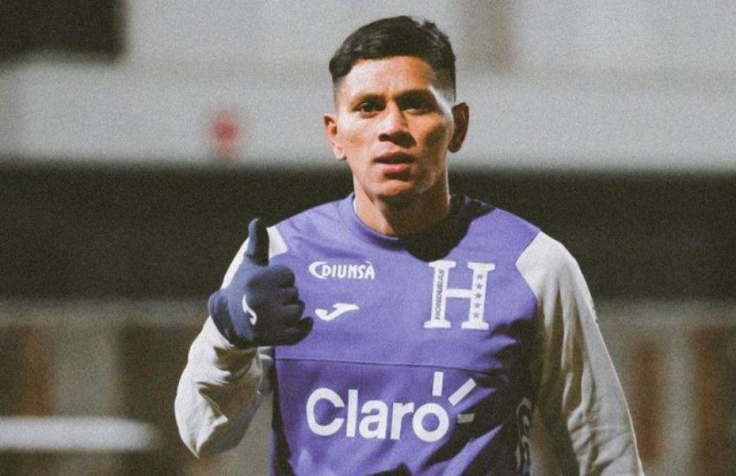 Bryan Moya: Vuelve al fútbol tras ser habilitado por la FIFA y estará en la zona de ataque de la selección hondureña.