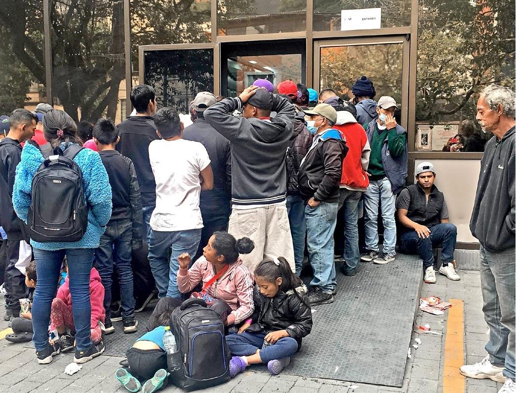 Caravana migrante denuncia “secuestro” en México y exigen visa humanitaria