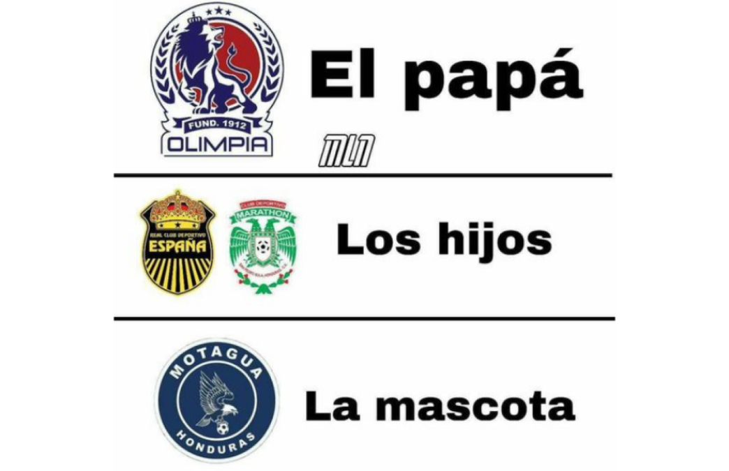 Motagua es víctima de crueles memes tras caer ante Olimpia