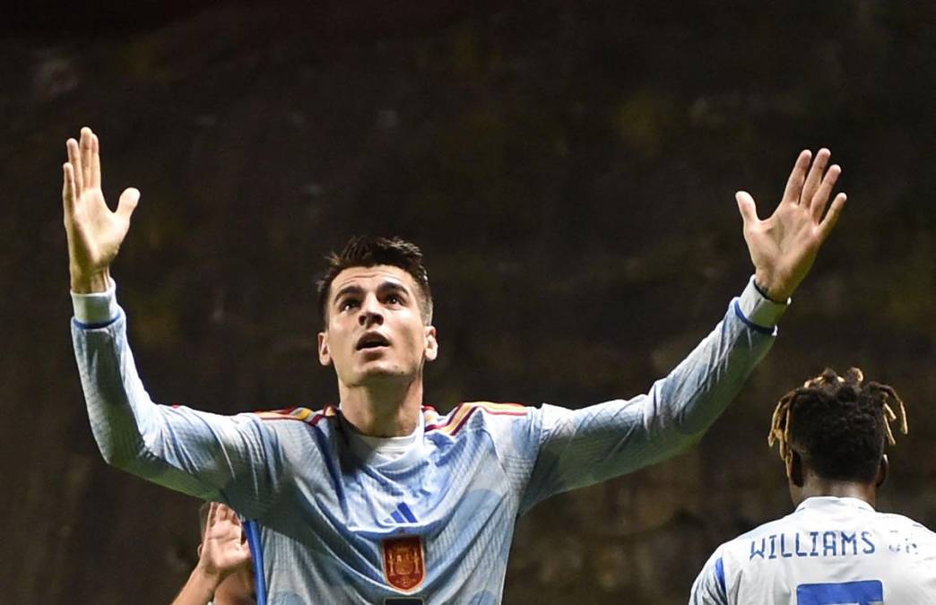 Álvaro Morata fue la figura de España con su gol para la clasificación a la fase final de la UEFA Nations League.