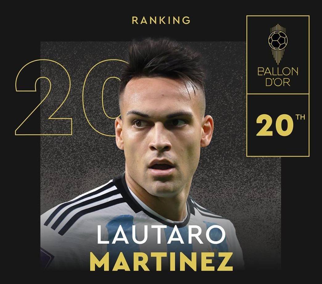20. Lautaro Martínez (Inter Milán)