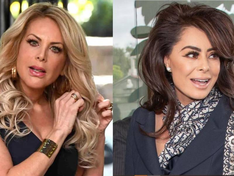 Lorena Herrera y Yadhira Carrillo dijeron que respetan el que no se les haya permitido entrar al velorio de Julián Figueroa.