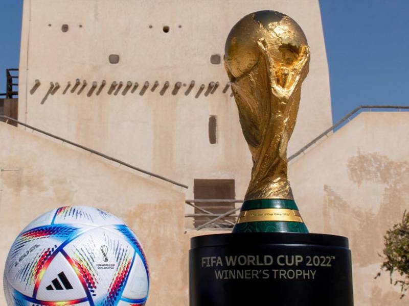 Así es el Al Rihla, el balón oficial del Mundial de Qatar 2022- Foto Twitter Fifa.