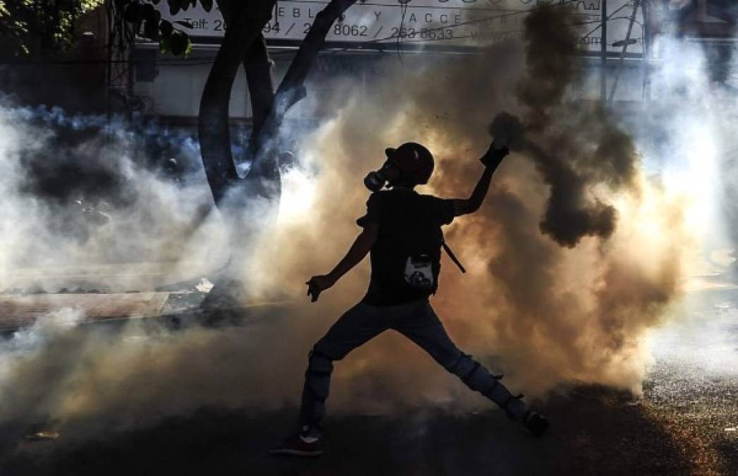 Las protestas contra el gobierno de Nicolás Maduro han continuado de forma prácticamente ininterrumpida desde comienzos de abril.
