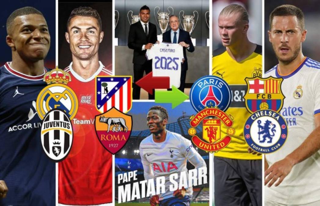 Mercado: Cristiano vuelve al Manchester United, bombazo con Hazard, salario de Mbappé, otro fichaje multimillonario del PSG y el anuncio del Real Madrid