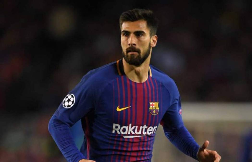 André Gomes: Fue cedido por el Barcelona al Everton en la campaña pasada y al parecer el club inglés está dispuesto a comprar su ficha. No entra en los planes de Valverde.