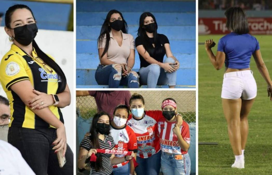 Las imágenes del ambientazo y las bellas chicas que adornaron la quinta jornada del Torneo Apertura 2021-22 de la Liga Nacional de Honduras.