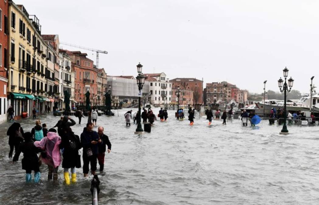 Venecia bajo el agua Las impresionantes imágenes de las inundaciones