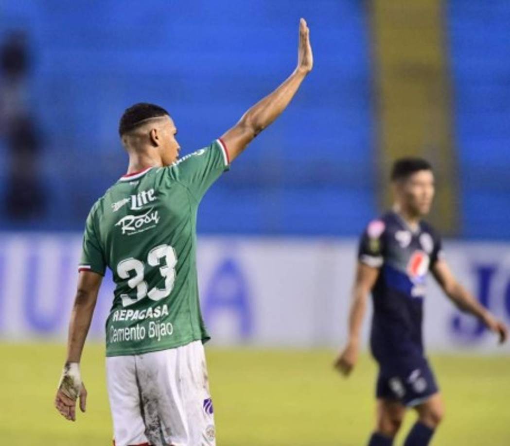 Kevin Arriaga fue el héroe del Marathón contra el Motagua.